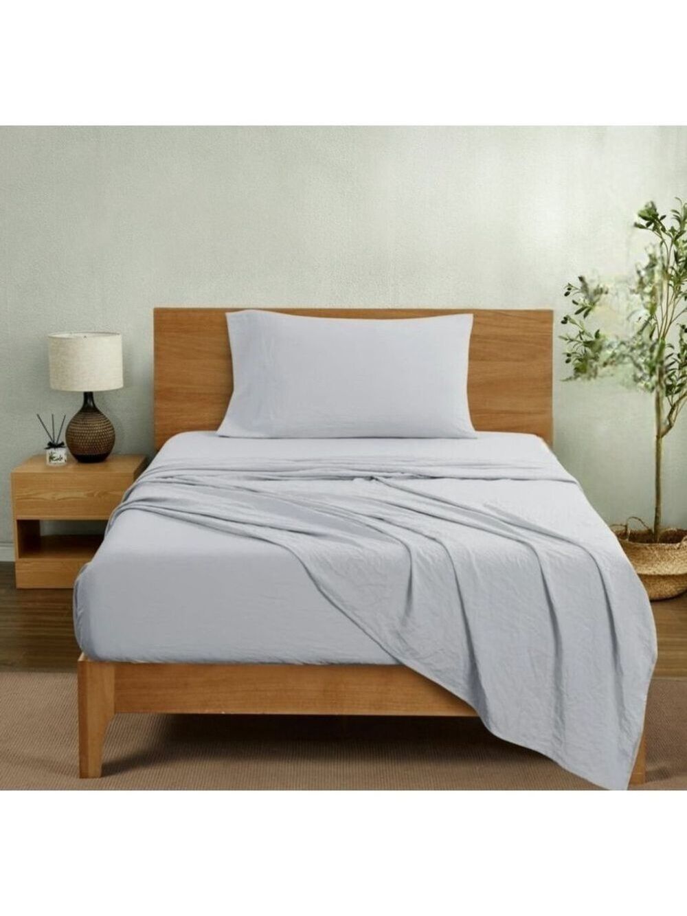 Mainstays Gray Twin TXL Ultra Soft Sheet Set NWT